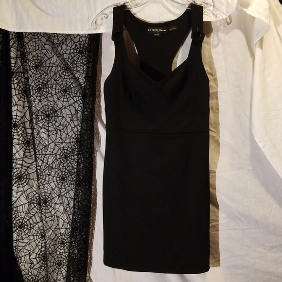 Guess Dresses & Skirts - Black GUESS jumper dress. Excellent Used Condition